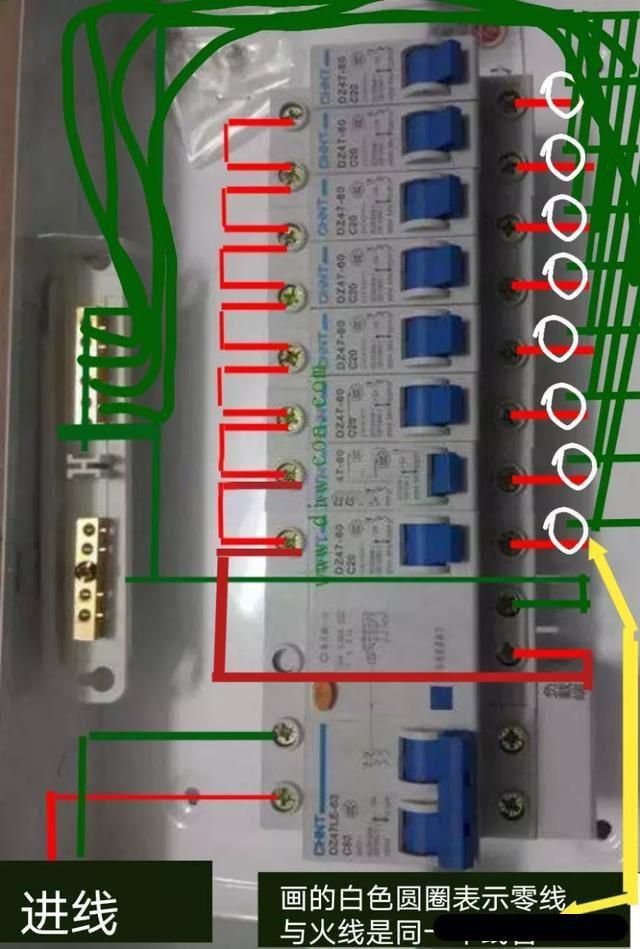 配電箱這樣配線，你覺得有問題嗎？