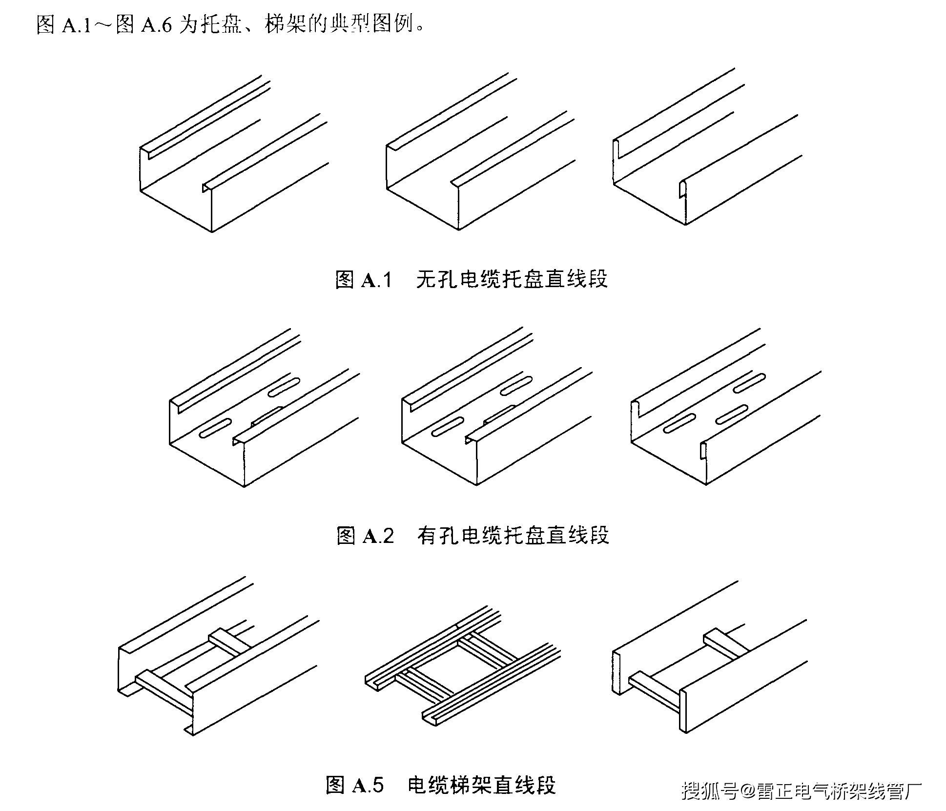電纜橋架的規(guī)格和型號(hào)圖解