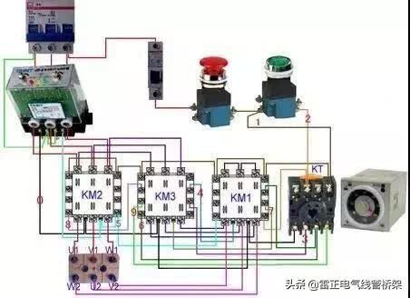 時間繼電器如何接線、接線方法、接線圖及工作原理