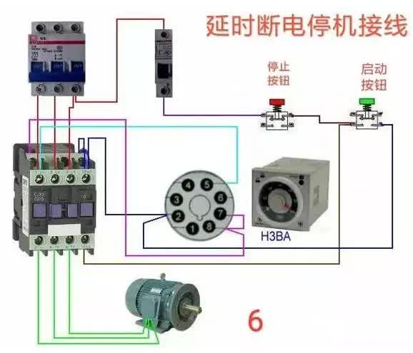 常用交流接觸器實物接線圖，簡單明了！純純的干貨！