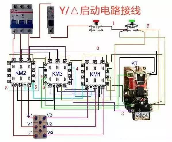 常用交流接觸器實物接線圖，簡單明了！純純的干貨！