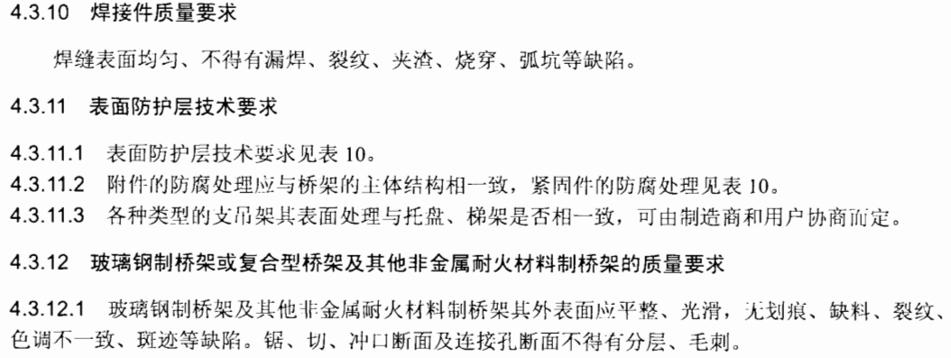 電纜橋架厚度與載荷的關系