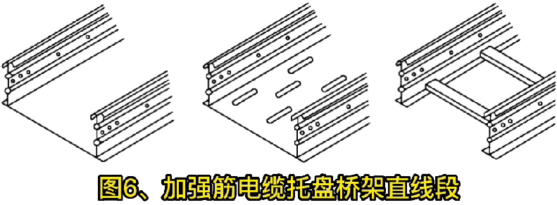 各類托盤、梯式橋架結構形式示意圖